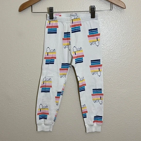 Hanna Andersson Peanuts Snoopy Organic Cotton Pajama Set - Picture 5 of 8